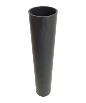Cawila Bodenhülse für Eckstange d50mm Schwarz | - weiss
