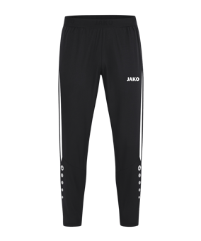 JAKO Power Freizeithose Schwarz Weiss F802 - schwarz