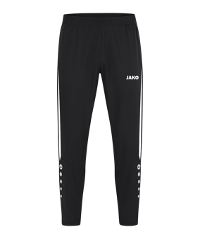 JAKO Power Freizeithose Schwarz Weiss F802 - schwarz