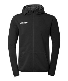 uhlsport Essential Kapuzenjacke Schwarz F01 - schwarz