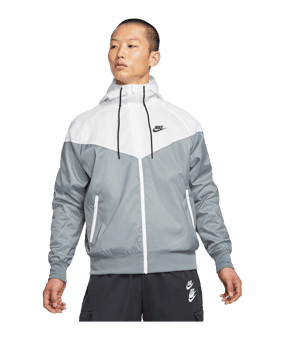 Nike Woven Windrunner Kapuzenjacke Grau F084 - grau