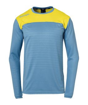 Kempa Emotion 2.0 T-Shirt langarm | Blau Gelb F14 - blau