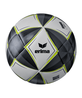 Erima Senzor-Star Match Spielball Schwarz Grau - weiss