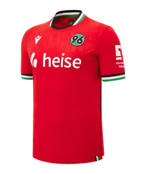 Macron Hannover 96 Authentic Trikot Home 2026/2027 Kids Rot - rot