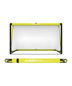 BAZOOKAGOAL CLASSIC PVC | 150x90cm | Gelb Weiss | - gelb