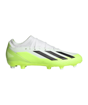 adidas X Crazyfast.3 FG Crazyrush Weiss Schwarz Gelb - weiss