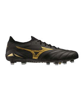 Mizuno Morelia Neo IV Made in Japan FG Aurum Schwarz Gold F50 - schwarz