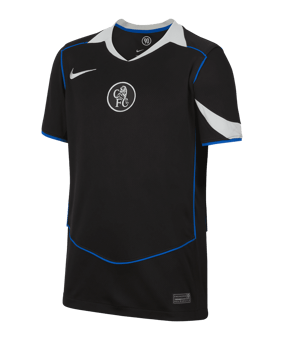 Nike FC Chelsea London Trikot 3rd 2025/2026 Kids Schwarz F011 - schwarz