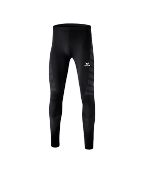 Erima Functional Tight Lang Kids Schwarz - schwarz