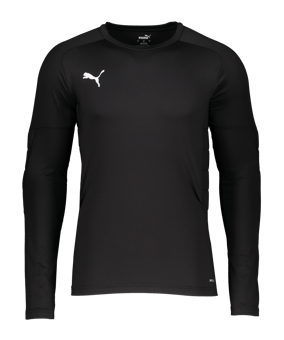 PUMA Torwart Shirt gepolstert Schwarz F03 - schwarz
