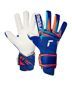 Reusch Attrakt Gold X Guardian Torwarthandschuhe Blau - blau