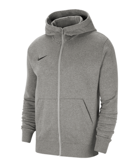 Nike Park 20 Fleece Kapuzenjacke Kids Grau F063 - grau