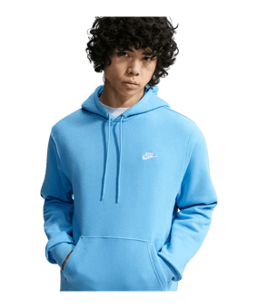Nike Club Hoody Blau - blau