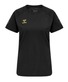 Hummel hmlCIMA XK T-Shirt Damen Schwarz F2001 