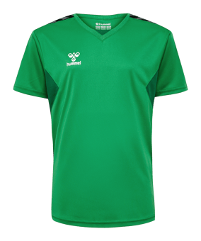 Hummel Authentic Pl Trikot Kids Grün F6235 - gruen