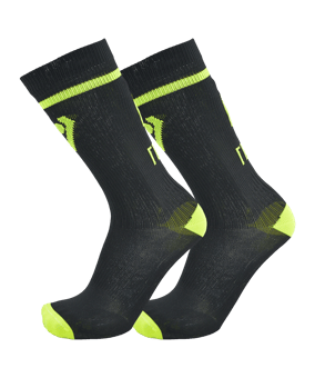 Rehab Training Socken Schwarz Gelb F011 - schwarz