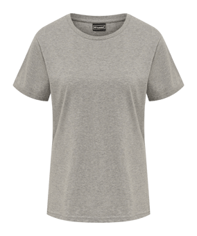 Hummel hmlRED Basic T-Shirt Damen Grau F2006 - grau