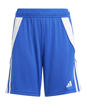 adidas Tiro 24 Short Kids Blau Weiss - blau