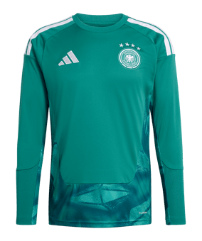adidas DFB Deutschland Torwarttrikot Langarm Home |  WM 2026 Grün - gruen