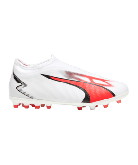 PUMA ULTRA Match LL MG Breakthrough Jr Kids Weiss Rot F01 - weiss