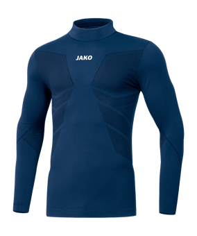 JAKO Comfort 2.0 Turtleneck Blau F09 - blau