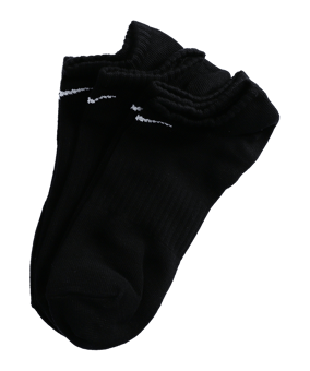 Nike Everyday LW No-Show Socken 3er Pack F010 - schwarz