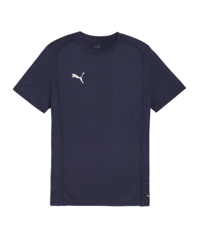 PUMA teamFINAL Casuals T-Shirt Blau F06 - dunkelblau