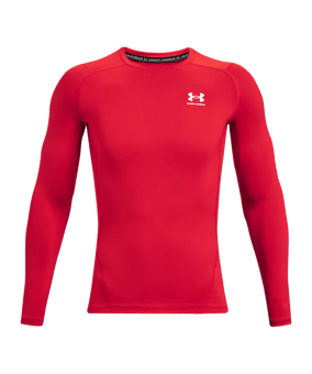 Under Armour HG Compression Langarmshirt Rot F600 - rot