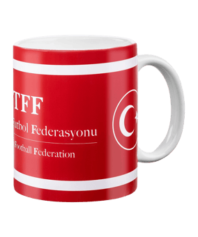 TFF Türkei Tasse EM 2024 Rot - rot