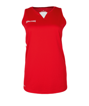 Spalding 4HER III Tank Top Damen Rot F03 - schwarz