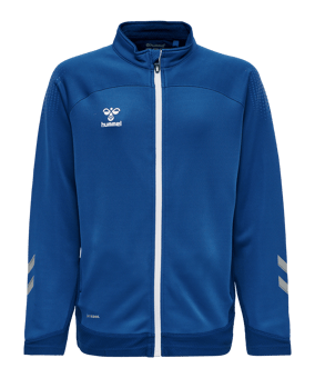 Hummel hmlLEAD Poly Trainingsjacke Kids Blau F7045 