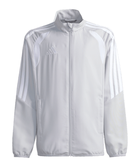 adidas Tiro 26 League Präsentationsjacke Kids Grau - grau