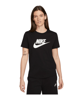 Nike T-Shirt Damen Schwarz F010 - schwarz