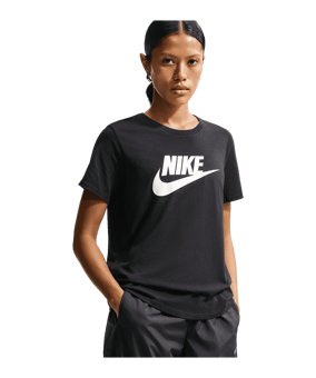 Nike T-Shirt Damen Schwarz F010 - schwarz