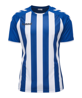 Hummel Core Striped Trikot kurzarm Blau F7691 - blau