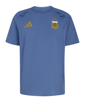 adidas Argentinien Tiro Travel T-Shirt Blau | - blau