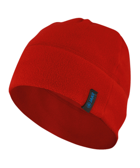 Jako Fleecemütze Rot F01 | - rot