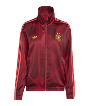 adidas Deutschland Track Sweatshirt Damen Rot - rot