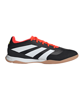adidas Predator League IN Halle Solar Energy Schwarz Weiss Rot - schwarz