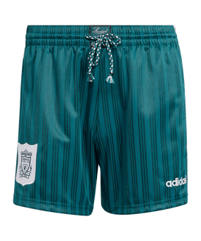 adidas FC Liverpool Short Away 95 Grün - gruen