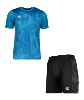 Umbro Maxium Kit Set Blau Schwarz FKZ3 