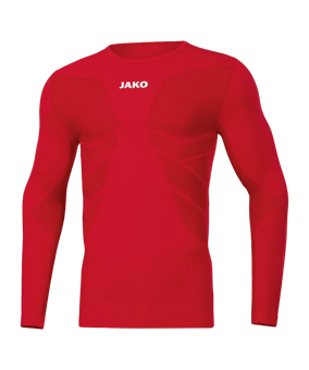 JAKO Comfort 2.0 langarm Rot F01 - rot