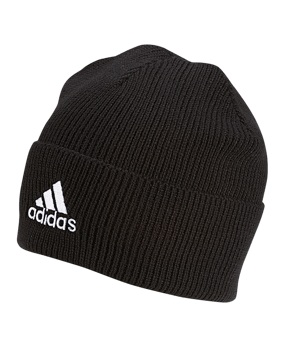 adidas Tiro Woolie Mütze Schwarz Weiss - schwarz