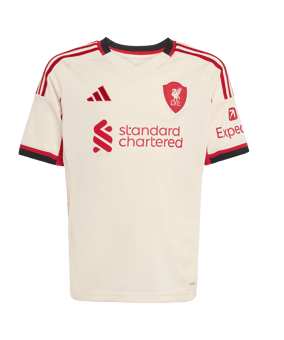 adidas FC Liverpool Trikot Away 2025/2026 Kids Weiß - weiss