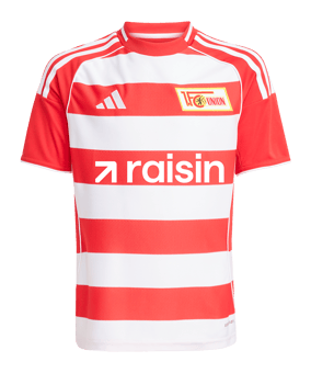 adidas 1. FC Union Berlin Trikot Home 2025/2026 Kids Rot - rot
