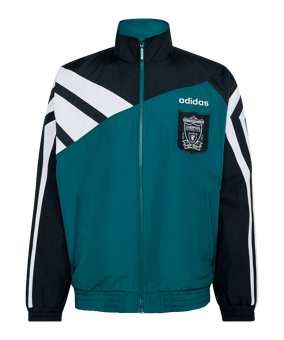 adidas FC Liverpool Track Jacke 95 Grün - gruen