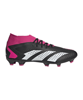 adidas Predator Accuracy.2 FG Own Your Football Schwarz Weiss Pink - schwarz
