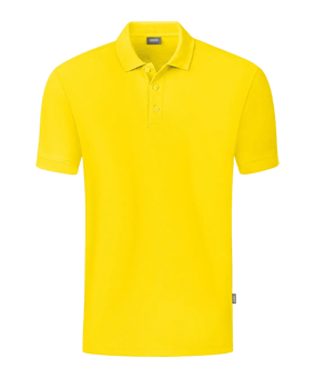JAKO Organic Polo Shirt Kids Gelb F300 - gruen