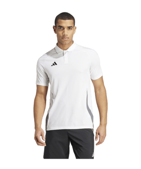 adidas Tiro 24 Competition Poloshirt Weiss - weiss