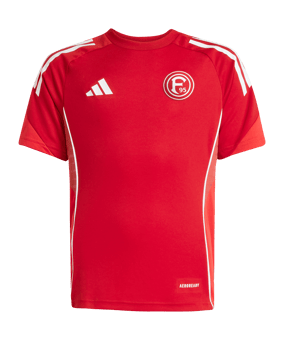 adidas Fortuna Düsseldorf Trainingsshirt Kids Rot - rot